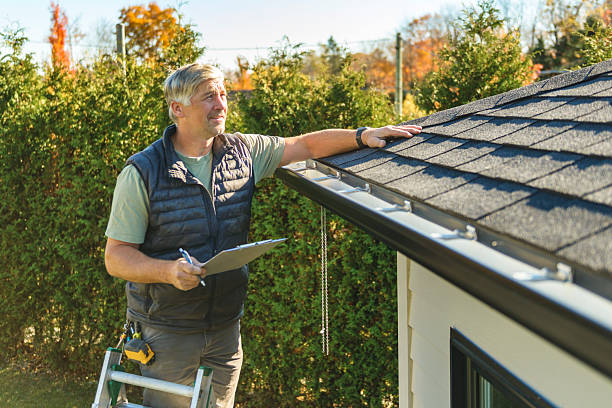 Professional Storm Damage Roof Repair technician working in Valley Springs, CA